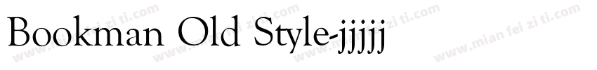 Bookman Old Style字体转换